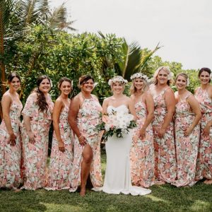 Krysta + Kawika Honolulu Wedding Group