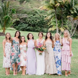Rachel & Sam Kualoa Ranch- Honolulu Wedding Group