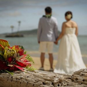 Hawaii beach wedding