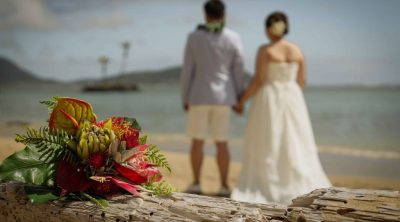 Hawaii beach wedding
