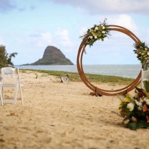 Hawaii beach wedding - secret island wedding