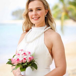Hawaii Beach wedding – hair and make up